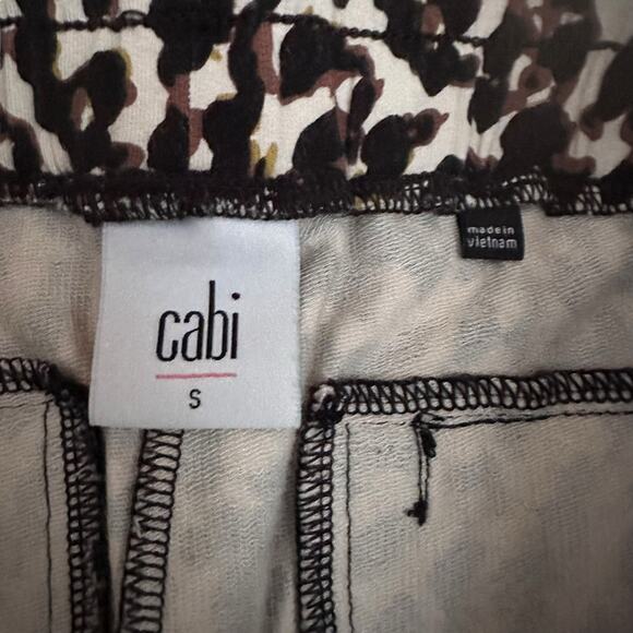 Cabi Pivot Spotted Jogger Pants Women S Animal Print Lounge Casual Travel 5680 - Picture 6 of 8
